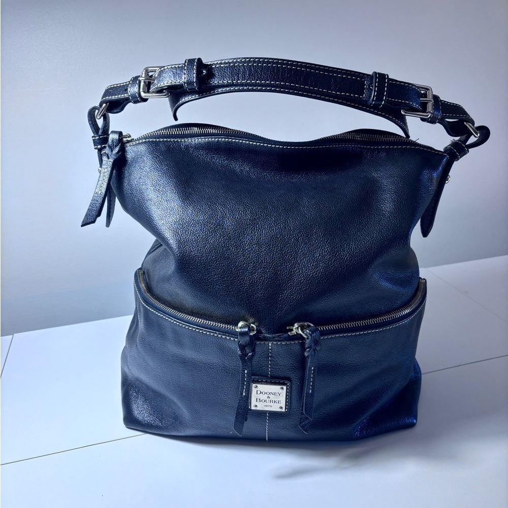 Dooney & Bourke Black Leather Shoulder Bag